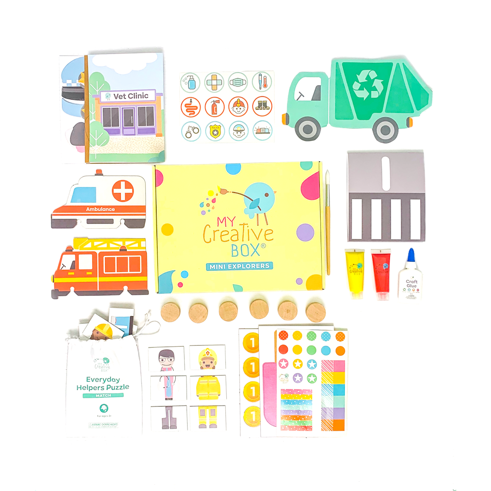 Mini Explorers Everyday Helpers Creative Box - My Creative Box