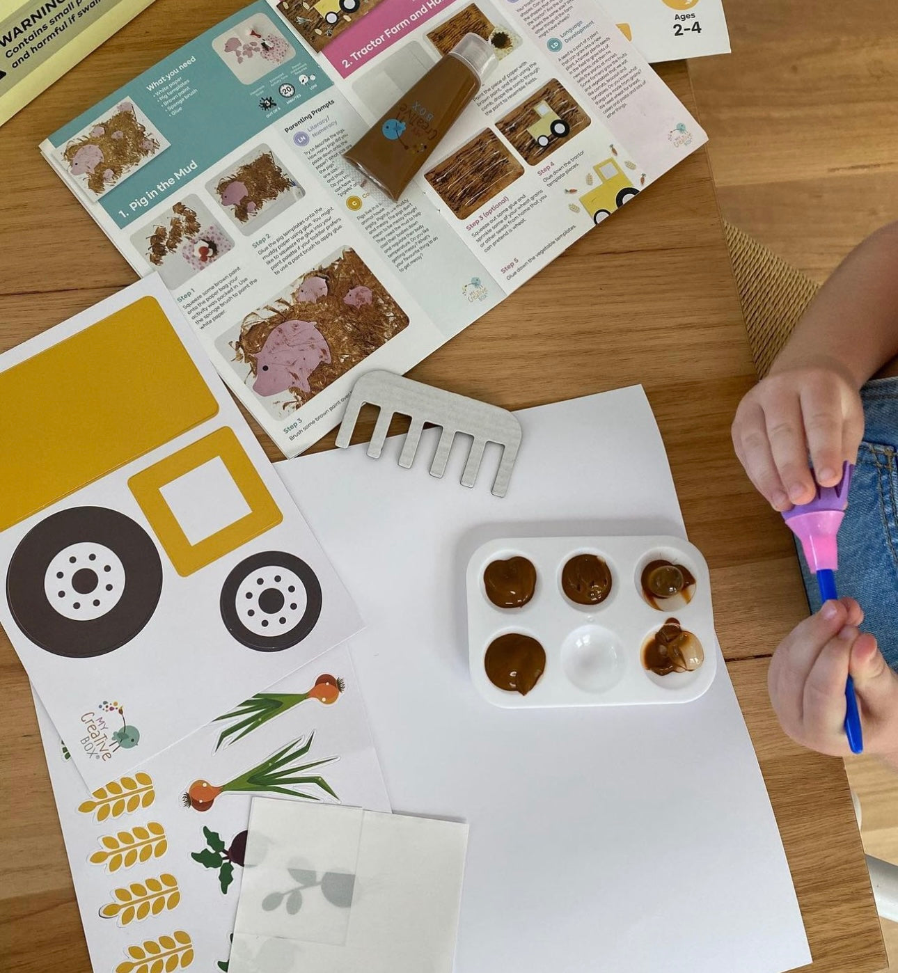 Mini Explorers Farm Mini Creative Box - My Creative Box