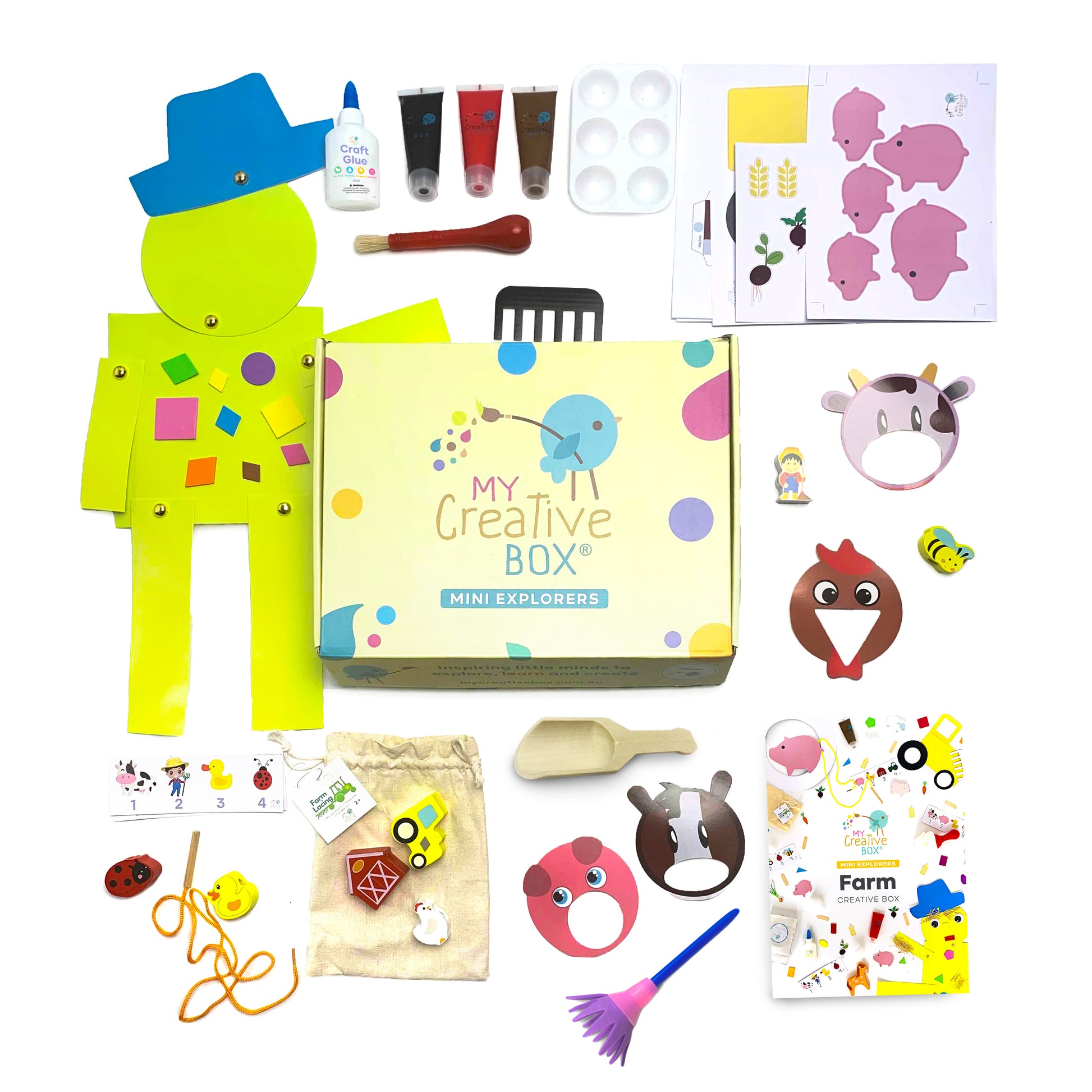 Mini Explorers Farm Mini Creative Box - My Creative Box