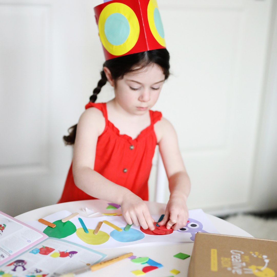 Mini Explorers Munching Caterpillars Mini Creative Kit - My Creative Box New Zealand
