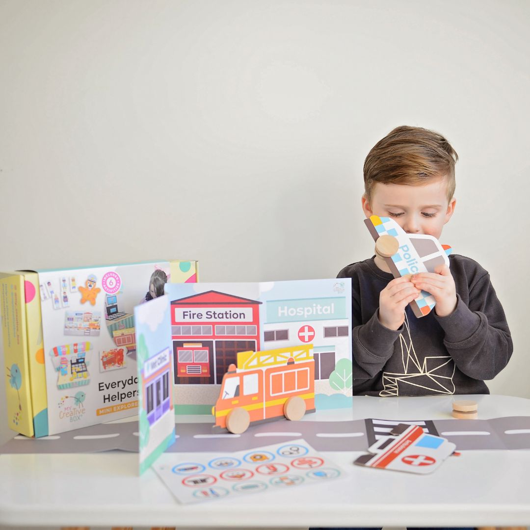 Mini Explorers Everyday Helpers Creative Box - My Creative Box