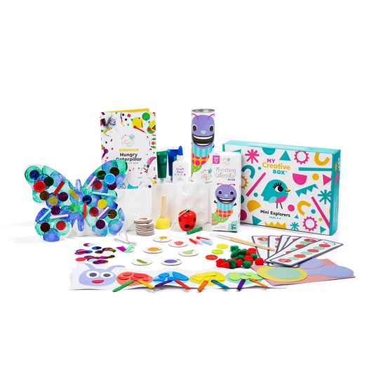 Mini Explorers Munching Caterpillar Box - My Creative Box